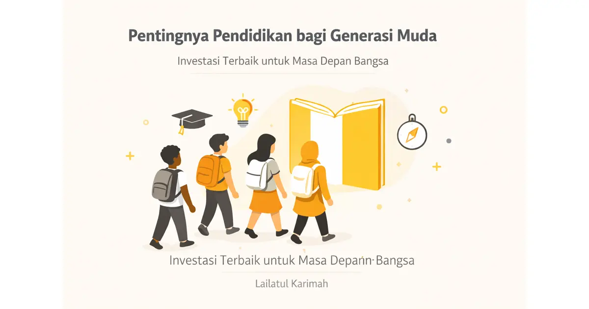 Pentingnya Pendidikan bagi Generasi Muda